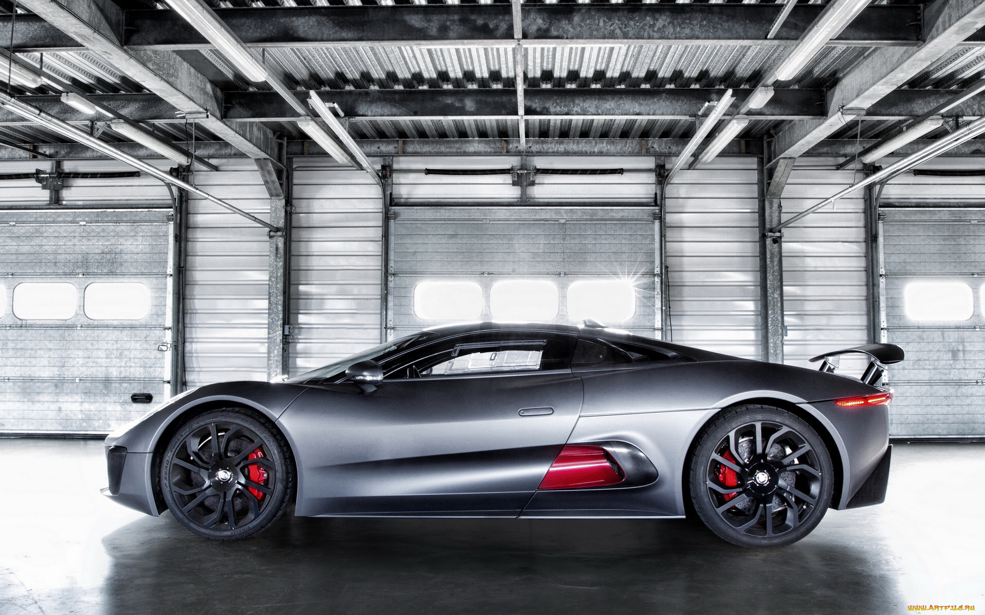 , jaguar, c-x75, concept, car